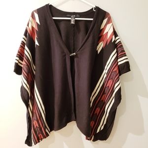 Forever 21 Tribal Poncho